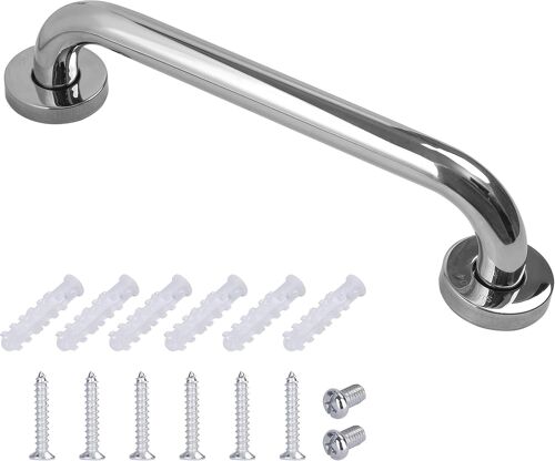 Barre d'appui antidérapante en acier inoxydable pour baignoire, baignoire, douche, coffre-fort