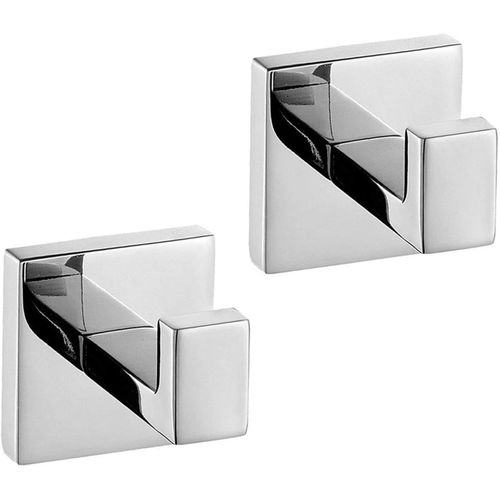 2 Pièces, Crochet Mural de Salle de Bains, Porte Serviette pour Cuisine, Famille et Bureau