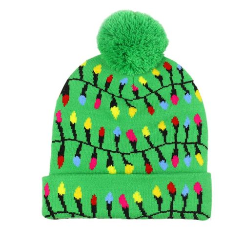 Chapeau De Noël De Noël, Chapeau Tricoté Enfants Colorés De Chri