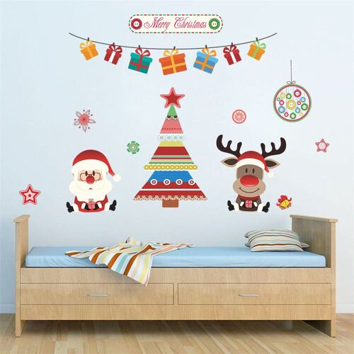 Noël de nouveaux Père Noël moose joyeux Noël de vie