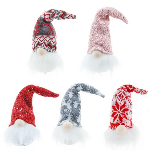 Noël Gnomes Peluche Poupée 5Pcs,avec Lumière LED Noël Gnomes,Décoration De Vacances Ornement De Table,cadeau de Noël