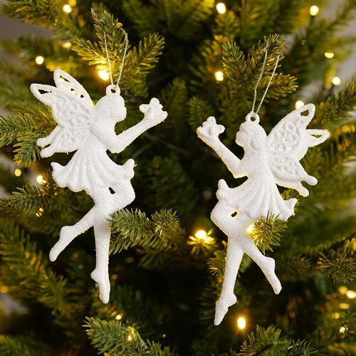 2pcs ornements de noël mignon mini sapin de noël petit pendentif accessoires arrangement
