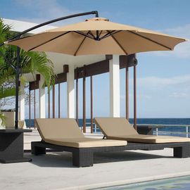Housse De Parasol De Rechange, 8 Pièces, 3 M, Imperméable, Anti-Uv, Tissu De Remplacement, Beige
