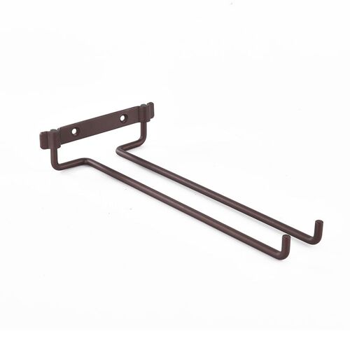 Lot de 2 supports à verres à suspendre pour verres à vin et à bière (26 cm) (bronze)