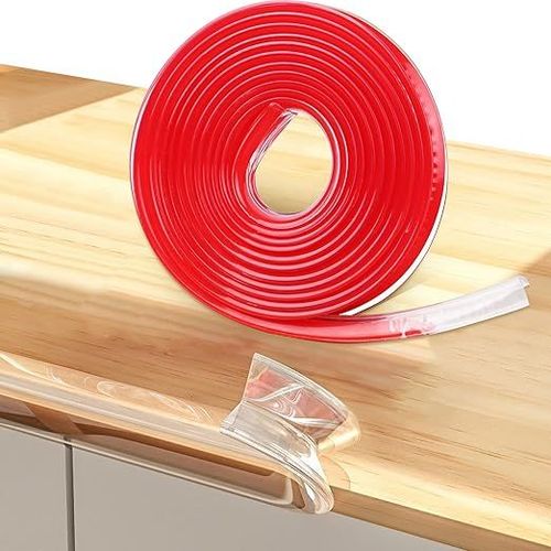 Protege Coin De Table Bebe Transparent, 5m Pré-Adhésif Protection Bebe De Table Et Meuble, Protecteur Des Bords Et Angles De Placard Pour La Sécurité De Bébé Et De Famille