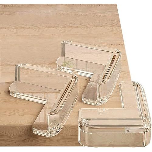 20pcs Protection Coin De Table Bébé, Protecteur D'angle De Meuble Transparent, Doux Et Haute Résilience, Protège Le Bébé Des Angles Vifs De La Table (L-Shape)