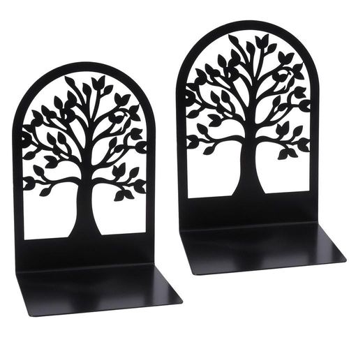 Une Bibliothèque En Deux Parties, 12 Cm X 9,5 Cm X 17,5 Cm, Bibliothèque Vintage En Métal, Bibliothèque De Bureau, De Salle De Classe, Étagère Creuse Noire Antidérapante