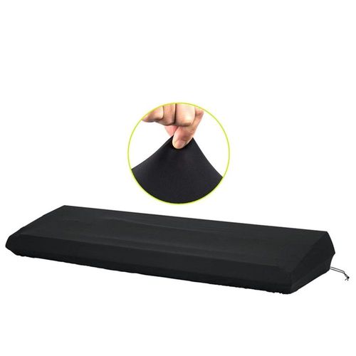88-Clés Extensible Piano Numérique Clavier Cover, Noir