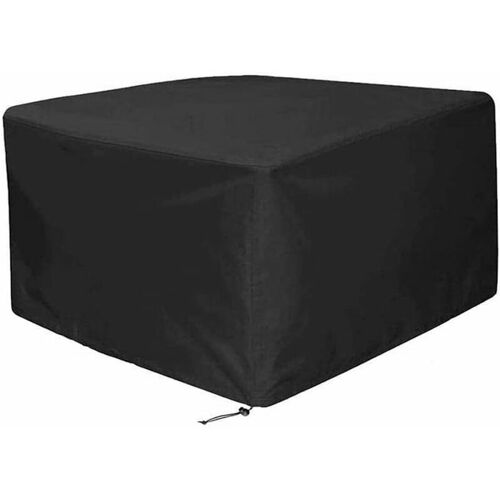 Housse De Protection Imperméable Pour Table De Jardin (250 X 250 X 90 Cm) Oxford 210d Noir