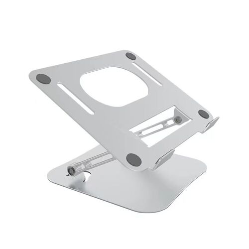 Support pour Ordinateur Portable, Le Bureau Acer de 11 à 17''-Argent Aluminium Support Ordinateur Réglable ventilé Laptop Stand, PC Portable de Double Arbre Réglable, Ergonomique