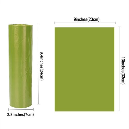 Un Rouleau De 300 Sacs Biodégradables Extractibles Pour Déchets D'animaux De Compagnie, Sacs Pour Ramasser Les Crottes De Chien, Sacs Pour Ramasser Les Crottes, Sacs Pour Ramasser La Litière