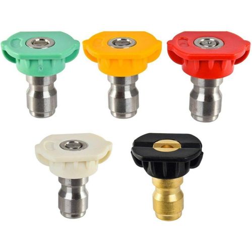 Buse de pulvérisation pour nettoyeur haute pression, buse à connexion rapide 1/4 degré, pièces pour nettoyeur haute pression multi-degrés