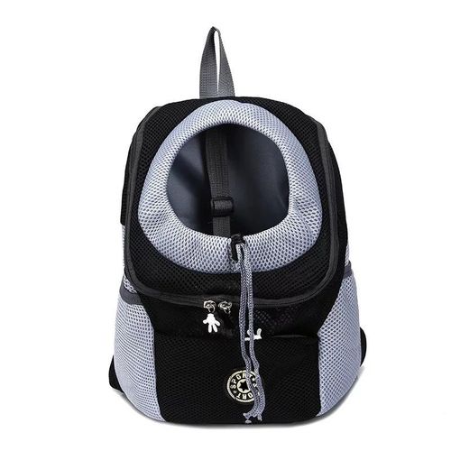 Sac À Dos Pour Chien Noir (L), Sac De Transport Pour Chien, Sac De Transport Pour Animaux De Compagnie