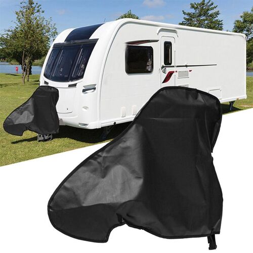 Housse De Timon Universelle Pour Caravanes Et Remorques Avec Verrouillage De Carrosserie, Finition Soignée, Capot, Protection Du Timon