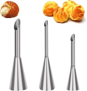 Kit De Décoration Pâtisserie - Seringue Avec 6 Douilles Et 12 Emporte-pièces - Réutilisable, Lavable - Pour Gâteaux Et Biscuits