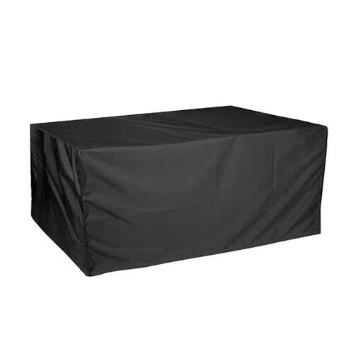 Housse Anti-Poussière Rectangulaire 200x160x70cm, Housse Anti-Poussière Et Imperméable Pour Jardin Extérieur En Tissu Oxford, Noir,