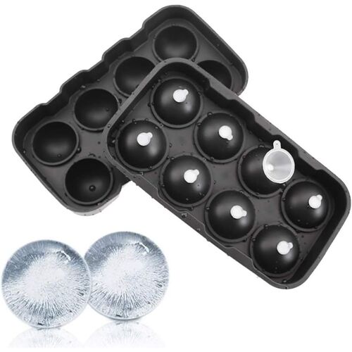 Kalanka-Plateau Facile À Enlever - 8 Moules Géants En Silicone - Moule À Glaçons Durable Pour Enfants Avec Bonbons, Pudding, Gelée, Lait, Jus, Chocolat Ou Cocktails