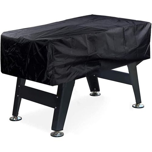 CFUS-Housse Baby Foot Bâche Baby Foot Extérieur Pliable,Housse de Table de bâche baby foot rectangulaire 210D Oxford imperméable à l'eau et à la poussière pour Mobilier Salon de Jardin 160*115*50cm