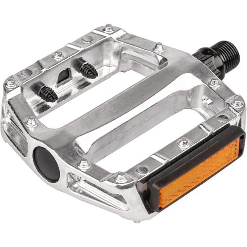 1 Paire Pédales De Vélo Pédales De Vélo En Alliage D'aluminium Avec Réflecteur Pour Vtt Vélo De Route Et Autres Vélos Taille De Filetage 9/16 Pouces