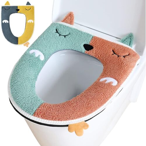 Housse De Siège De Toilette Pcs, Siège De Toilette Universel Avec Fermeture Éclair.