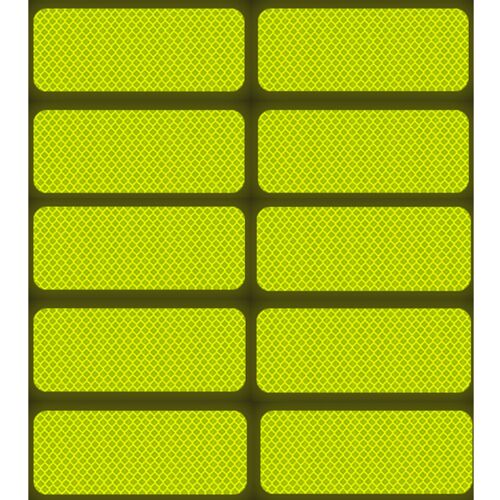 Bandes Réfléchissantes D'avertissement De Sécurité Automobile 10 Vertes