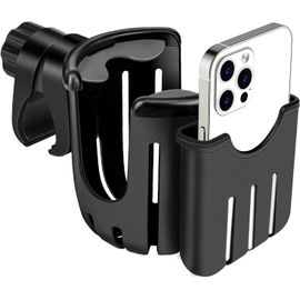 Poussette Porte-Gobelet Avec De Titulaire Téléphone, Universel Porte-Bouteille Pour Fauteuil Roulant, Un Déambulateur, Moto, Scooter, Accessoires Poussette