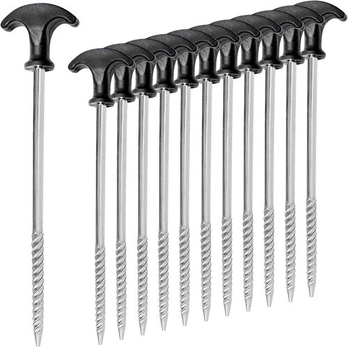 Piquets De Tente, 14 Sardines Camping, 21 Cm Sardine Pour Tente, Piquets De Camping, Piquet De Fixation, Piquets De Sable Pour Sols Durs - Piquets De Tente De Camping - Piquets De Terre Pour Tente