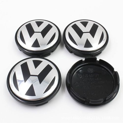 Centre Roue 4×65mm Cache Moyeux Pour Volkswagen Badge Logo