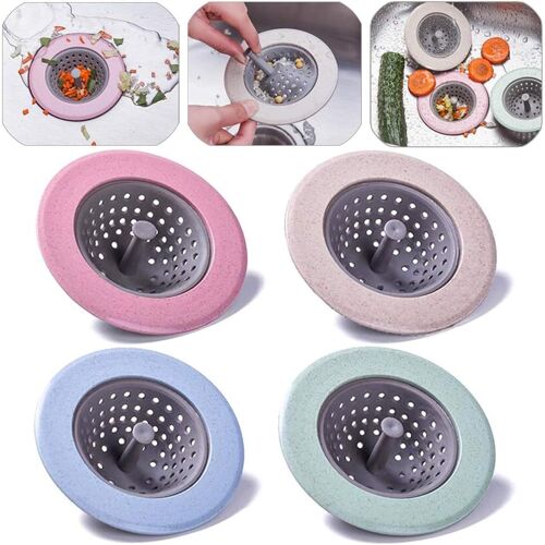(4 Pièces)Crépine Drain Stopper Bouchon De Vidange Pour Crépine Panier De Crépine Crépine Pour Vidange De Salle De Bain Crépine Crépine Pour Crépine De Vidange Bouchon Pour Évier De Cuisine