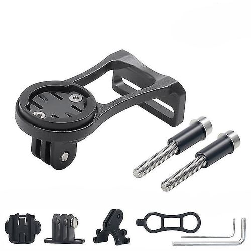Support D'extension De Potence Multifonction Pour Vélo De Montagne, Support D'ordinateur De Vélo, Base D'extension De Guidon (Noir)