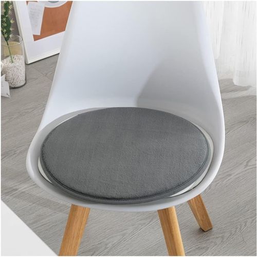 Lot De 4 Coussins De Chaise Ronds, Coussins De Siège En Mousse À Mémoire De Forme, Coussins De Chaise Antidérapants Adaptés Aux Tabourets De Bar, De Bureau Et De Salle À Manger B