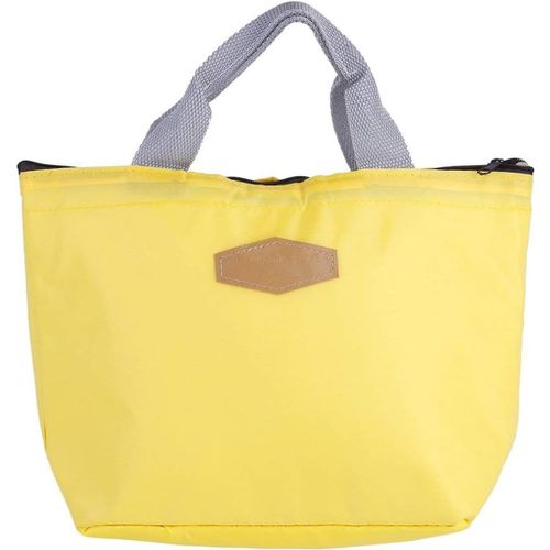 Sac isotherme en aluminium pour pique-nique, déjeuner, glacière, sac fourre-tout de voyage étanche, tendance, couleurs acidulées