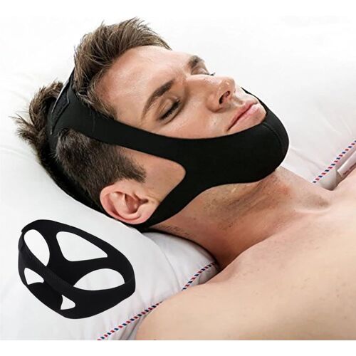 Mentonnière Anti-Ronflement, Mentonnière Améliorée, La Solution Anti-Ronflement, Dispositif Anti-Ronflement Professionnel Et Efficace, Aide Au Sommeil Pour Hommes Et Femmes 