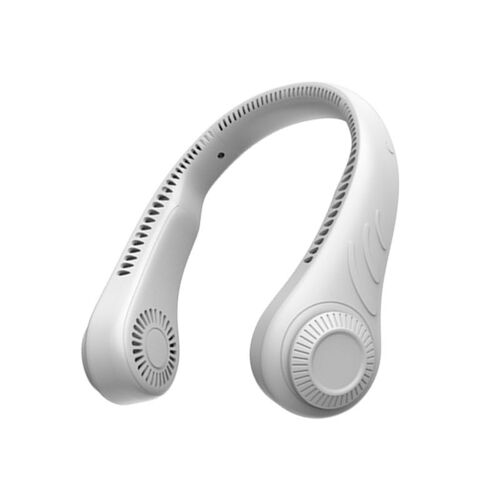 Ventilateur de cou Portable sans lame, 4000mAh, Rechargeable par USB, pour la maison et l'extérieur