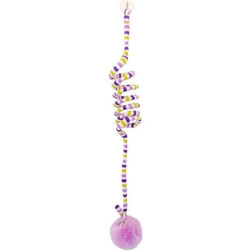 Jouets Suspendus À Ressort Et Pompon Pour Chat, Faciles À Ranger. Convient Pour Un