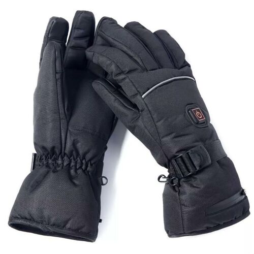 Gants chauffants électriques à thermostat à trois vitesses, chauffage du boîtier de la batterie