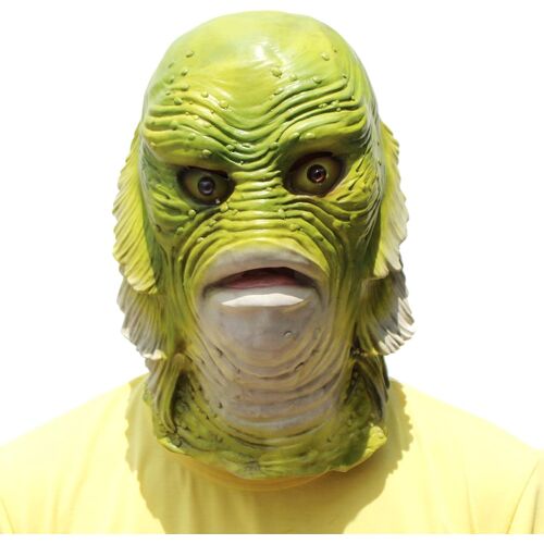 Partycostume Deluxe Innovante Toussaint Costume Réunion Botanique Animalia Tête Masque Poisson Est