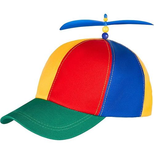 Coloré Hélice Cap - Hélicoptère - Cap- Hélice Cap - Casquette De Baseball Pour Adultes Et Enfants - Taille Ajustable