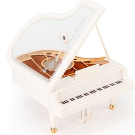 Nouvelle boîte à musique pour piano, la danseuse, décoration de maison de jeu pour enfants