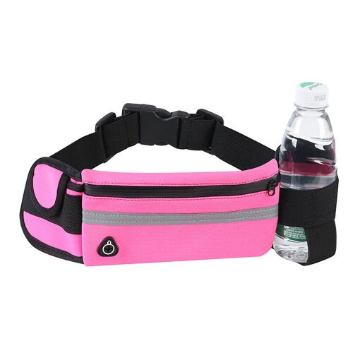 Sac Banane Sport Homme - Polyester Noir - Neuf Avec étiquettes