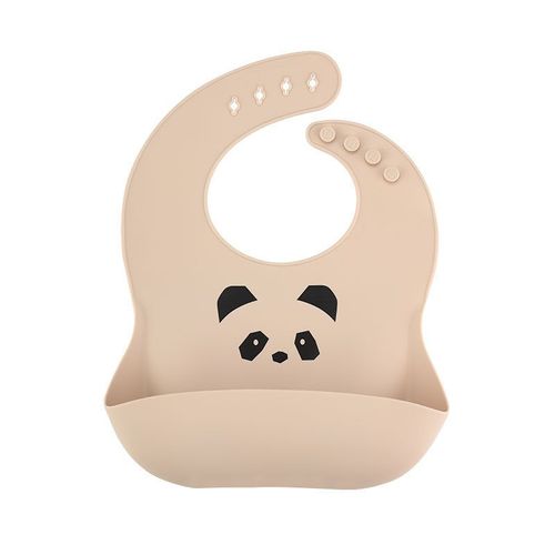 Bavoirs En Silicone Pour Bébé, Sans Bpa, Imperméables Et Durables, Réglables Pour Bébés Et Tout-Petits, 1 Paquet