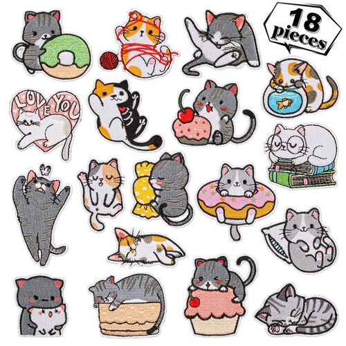 Ensemble De Patchs Brodés En Tissu De Dessin Animé (Style 2)