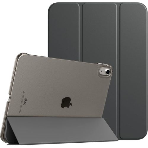 Coque Compatible avec iPad (A16) 11ème Génération 11 Pouces 2025/iPad 10ème Génération 10,9 Pouces 2022, Légère Housse Arrière Translucide en PC avec Réveil/Sommeil Auto, Gris Sidéral