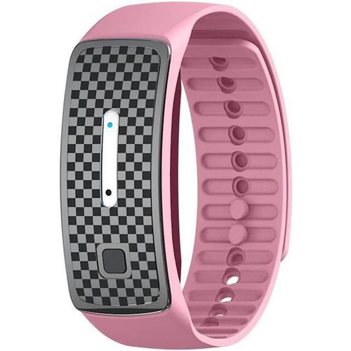 Ultrasons Anti Moustique Bracelet, Ultrasons Répulsif Pour Insectes Bracelet Électronique De Surveillance Pour Les Enfants Et Les Adultes, Réutilisables Et Imperméable À L'eau À Ultrasons Anti Moustique Bracelet Rose 