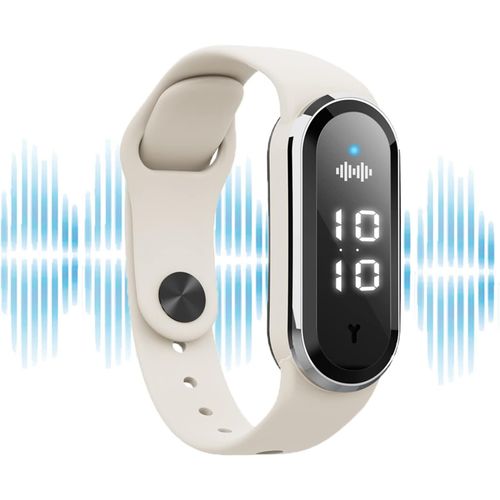 Répulsif Anti-Moustique Bracelet (Blanc), Ultrasons Anti Moustique Smart Watch, Électronique Répulsif Anti-Moustique Bandes, Chargement Usb, Imperméable À L'eau, Pour Les Enfants Et Les Adultes 