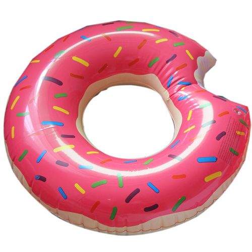 Bouée Gonflable En Forme De Donut Pour Piscine, Pour Plage Et Piscine