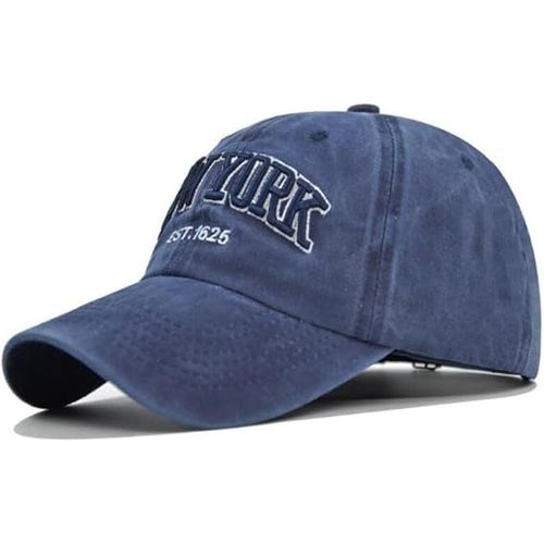 Casquette De Baseball Unisexe En Coton Brodé New York City Golf Sports Dad Hat