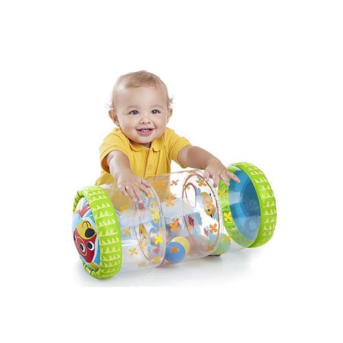 Trotteur Gonflable Pour Bébé, 1 Pièce, En Pvc, À Roulettes Pour Bébé