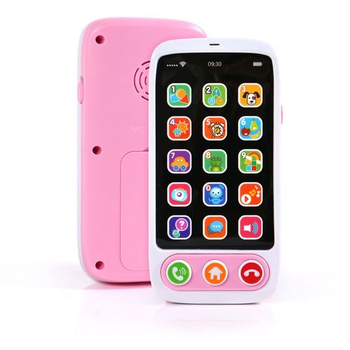 Mobile smartphone grâce à la simulation de la musique pour enfants, avec plusieurs lumières.