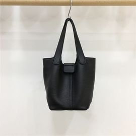 Noir-Petite armoire sale printemps été nouvelle version coréenne Mode Panier de nourriture Main Texture douce Sac seau à bandoulière unique